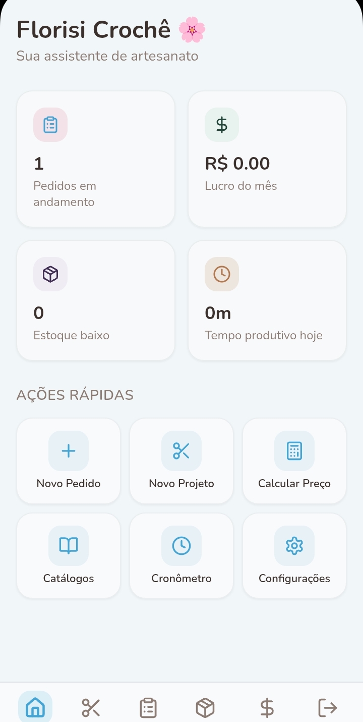 Capa do projeto Crochê Pro — Gestão do Artesão